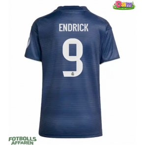 Real Madrid Endrick #9 Bortatröja Kvinnor 2025-26 Kortärmad